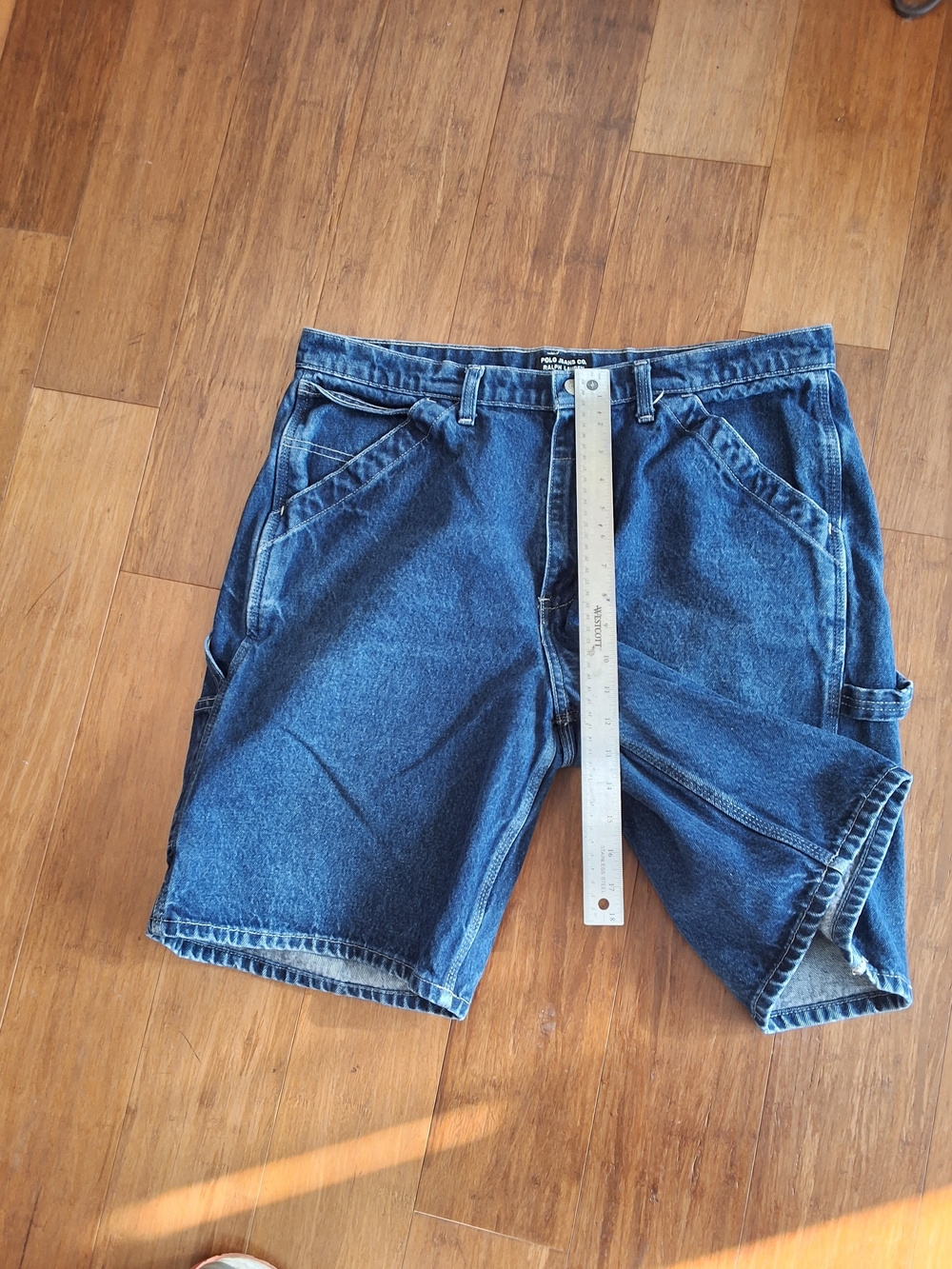 Polo by Ralph Lauren Denim Cargo Shorts - Blue